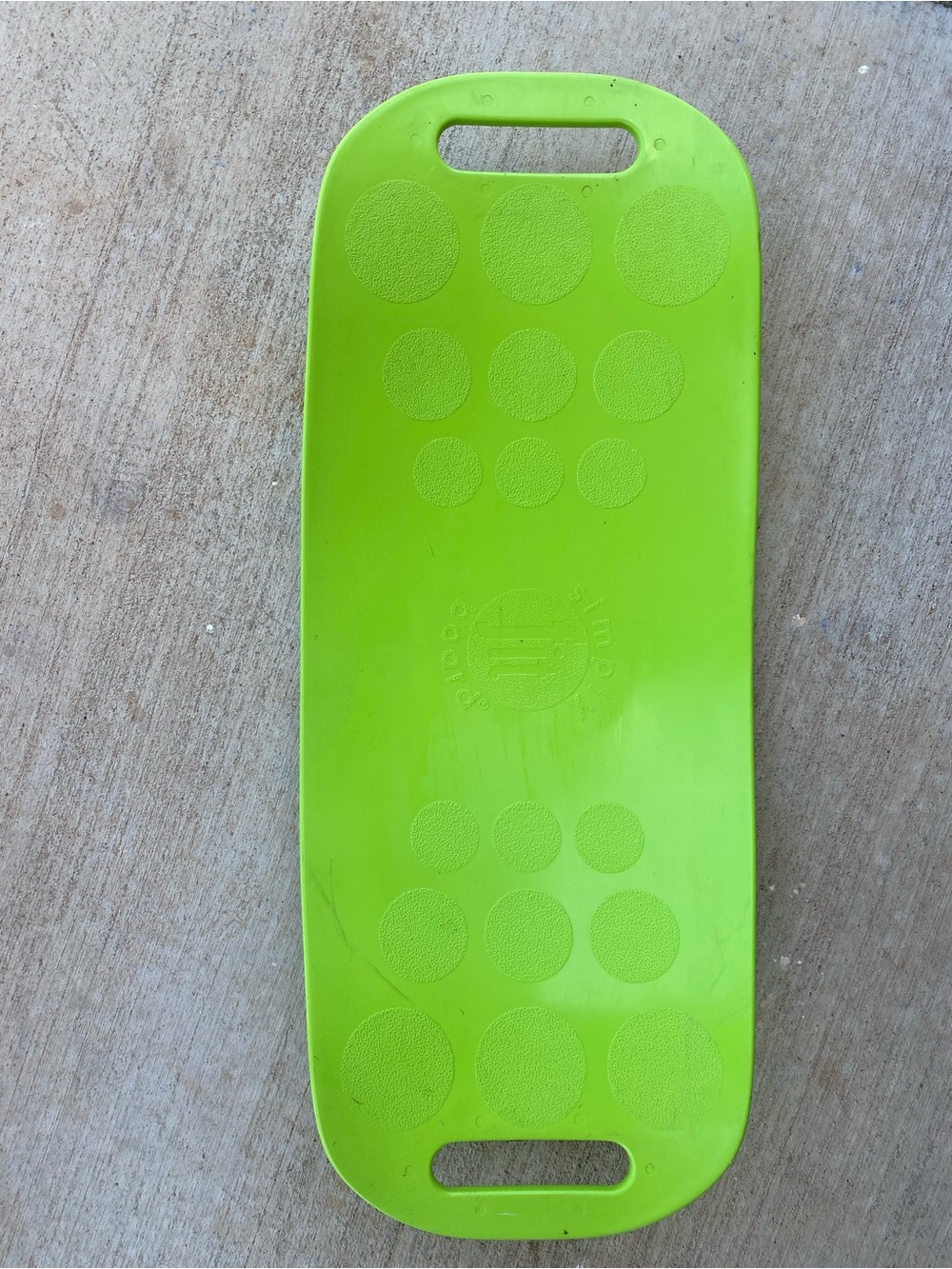 Lime Green simply fit Balance Board + DVD